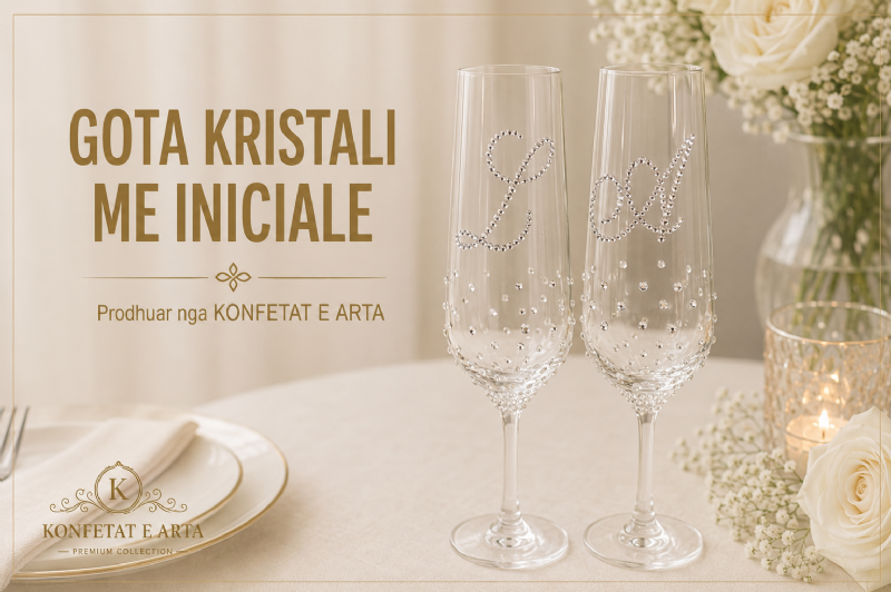 gota qelqi personalizuar me iniciale